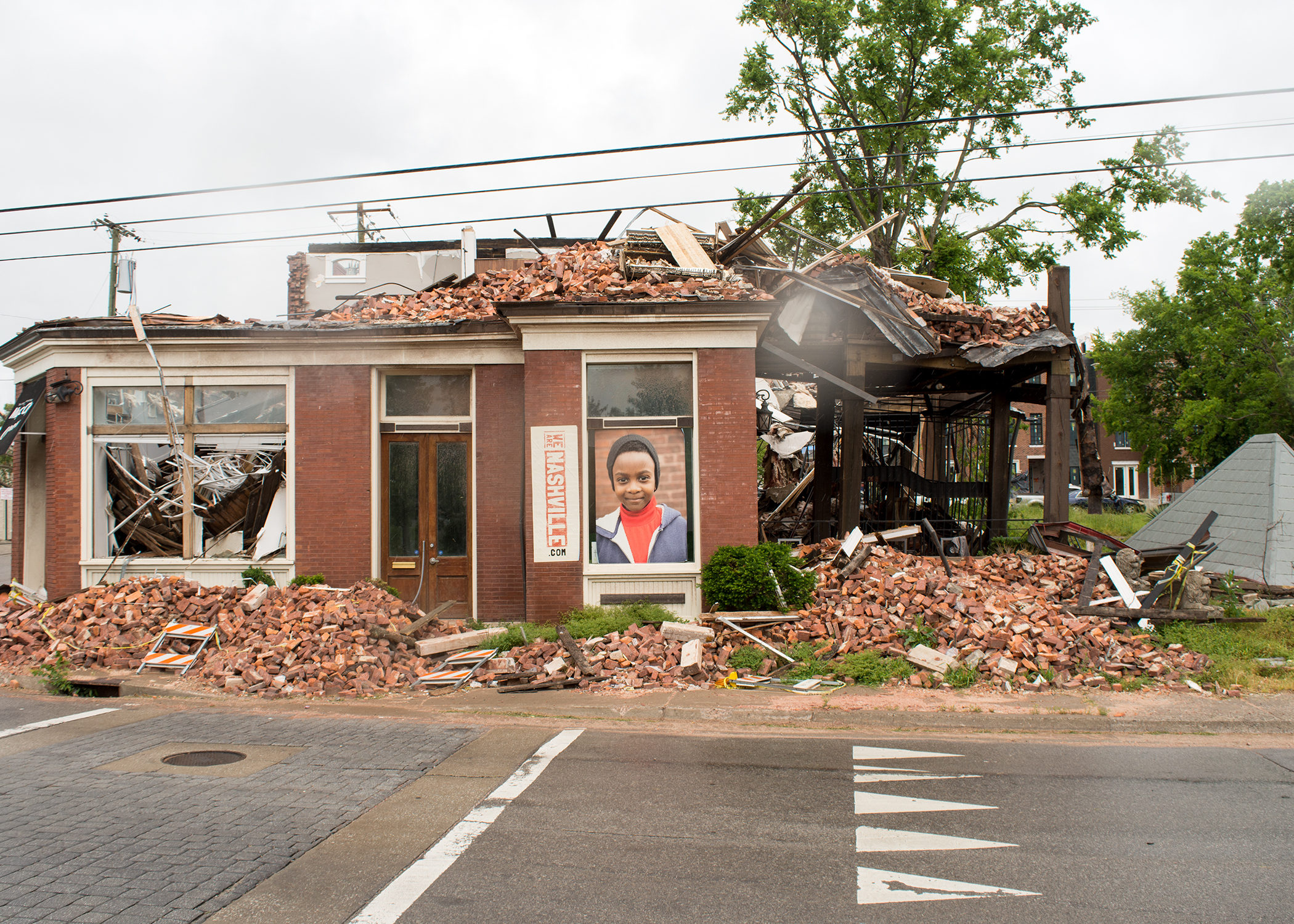 Tornado Recovery - North Nashville business